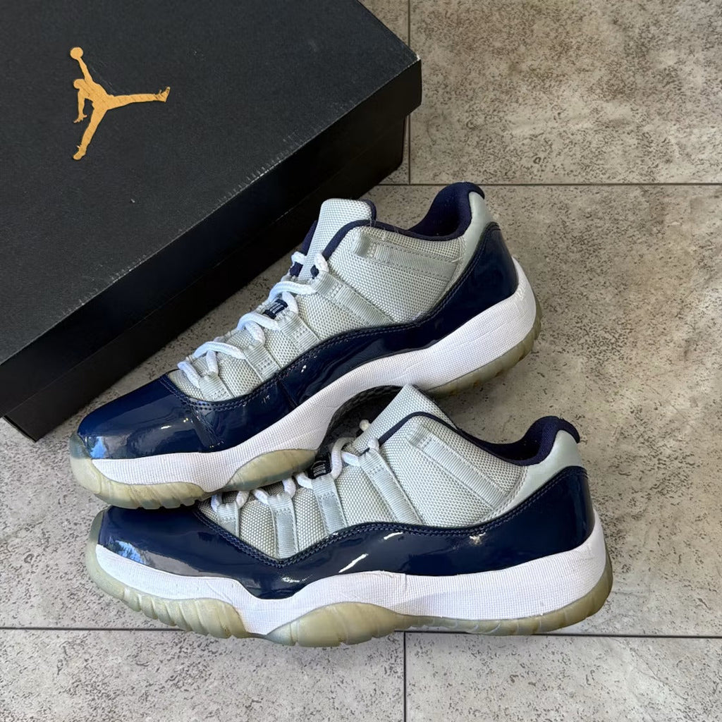Air Jordan 11 Retro Low Georgetown product image 2, provided for visual reference and product detail review