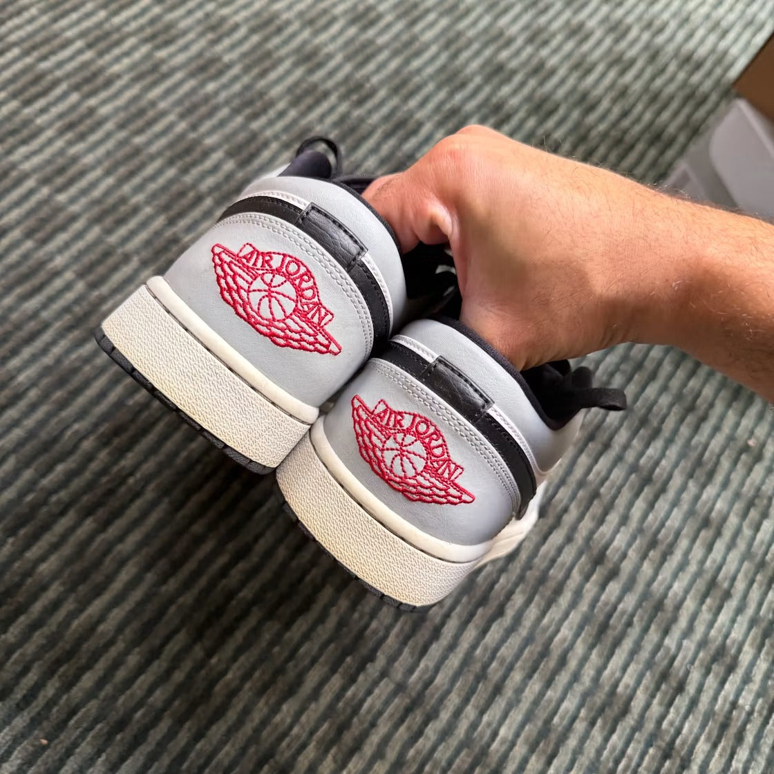 Air Jordan 1 Low Light Smoke Grey product image 4, provided for visual reference and product detail review