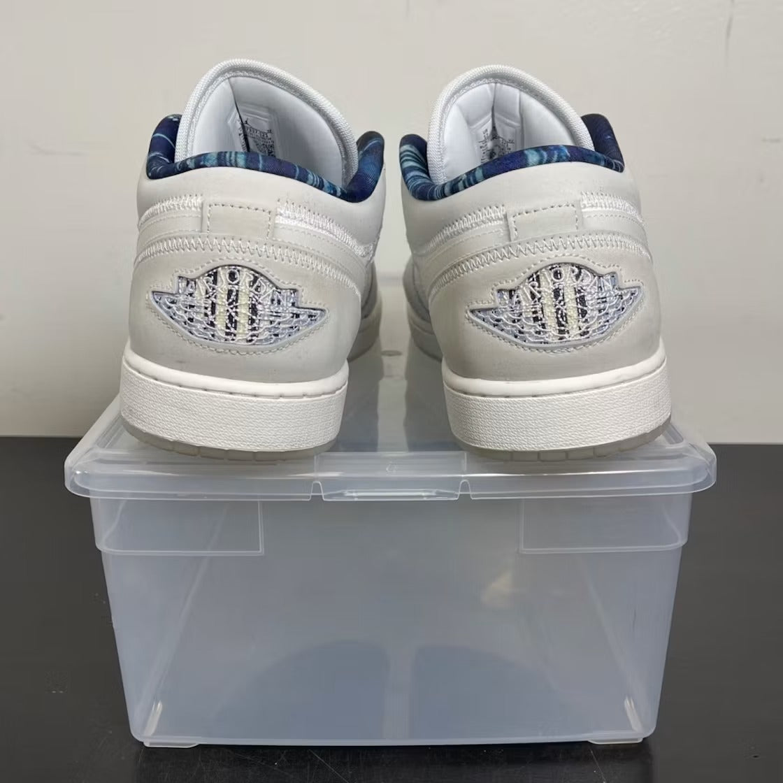 Air Jordan 1 Low SE Summit White Sail product image 5, provided for visual reference and product detail review