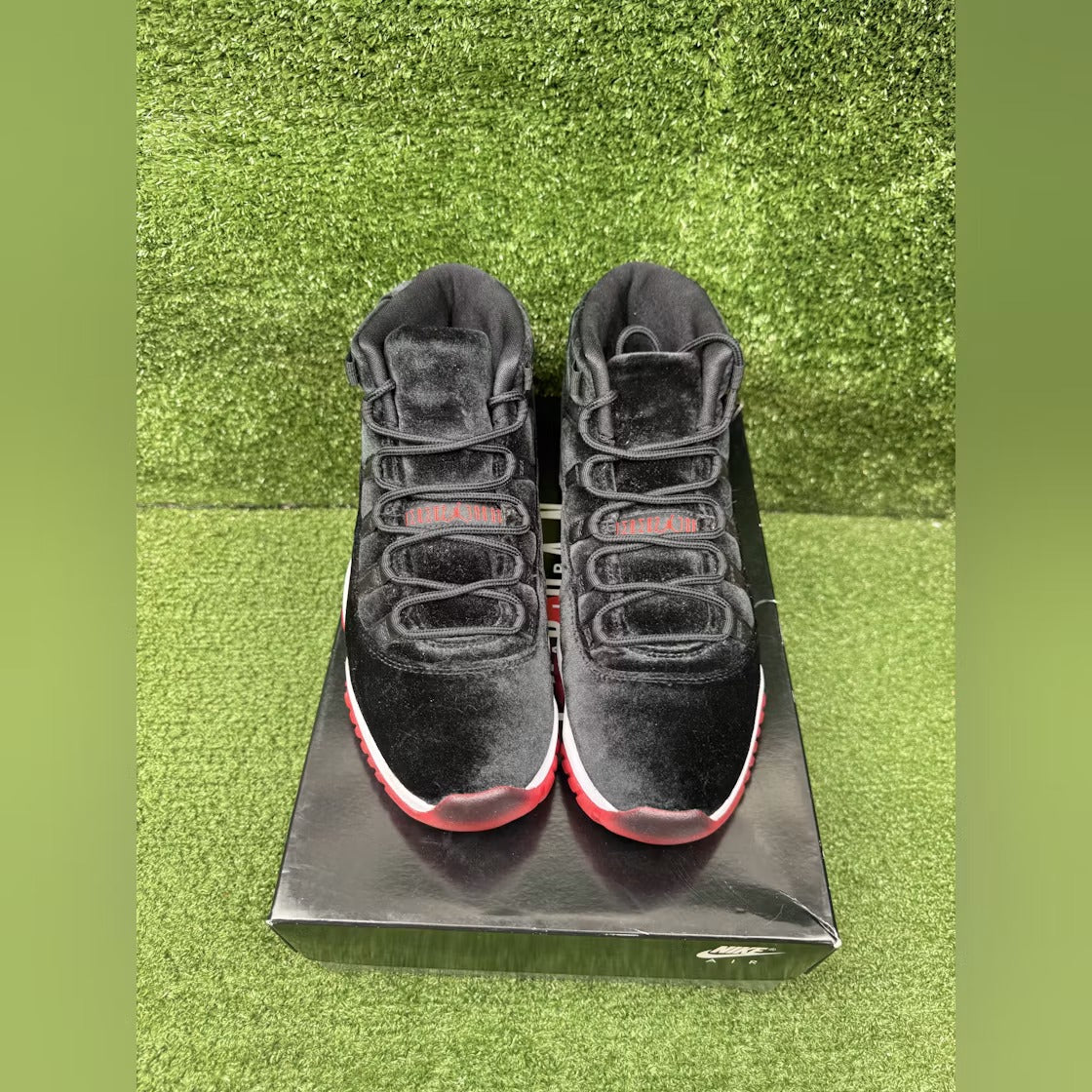 Air Jordan 11 Retro Bred Velvet (Women) product image 3, provided for visual reference and product detail review