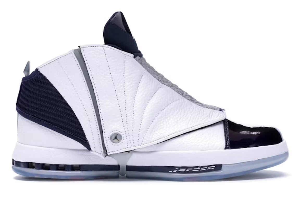 Air Jordan 16 Retro Midnight Navy (2016) product image 1, provided for visual reference and product detail review