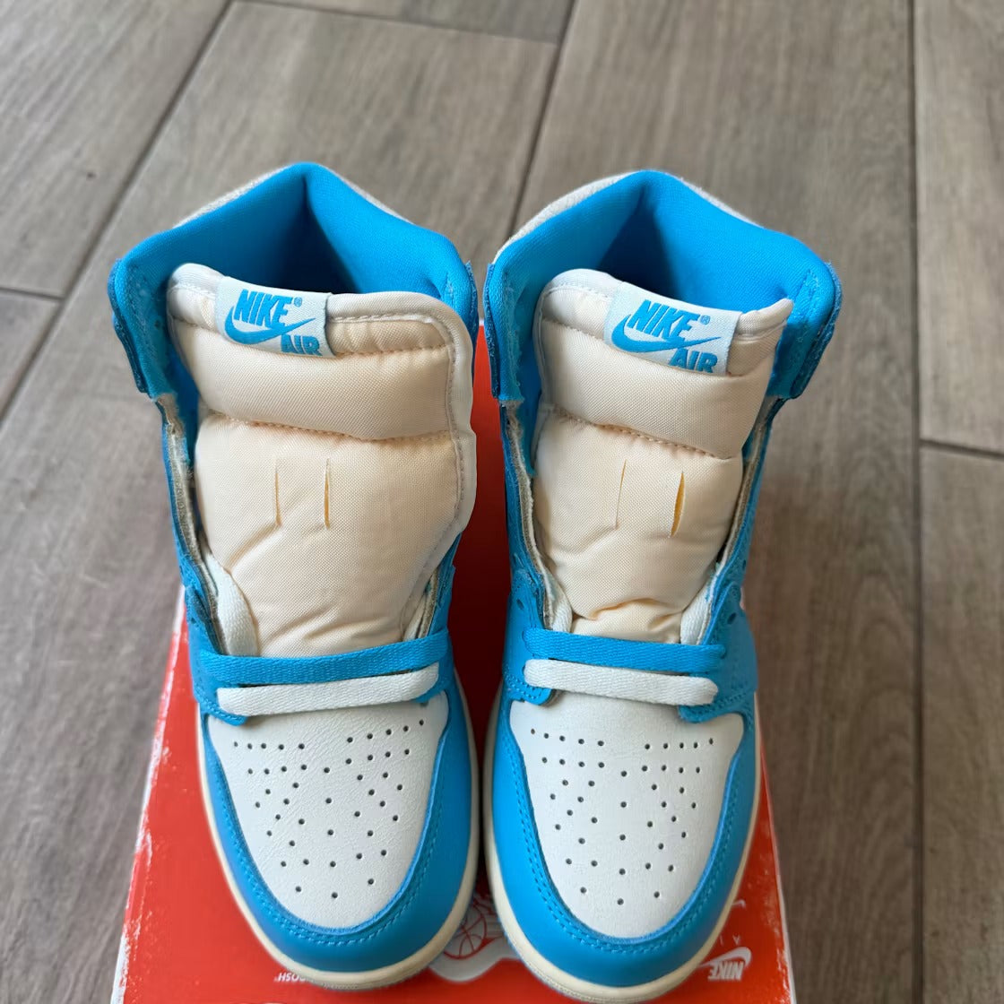 Air Jordan 1 Retro High OG UNC Reimagined (GS) product image 4, provided for visual reference and product detail review