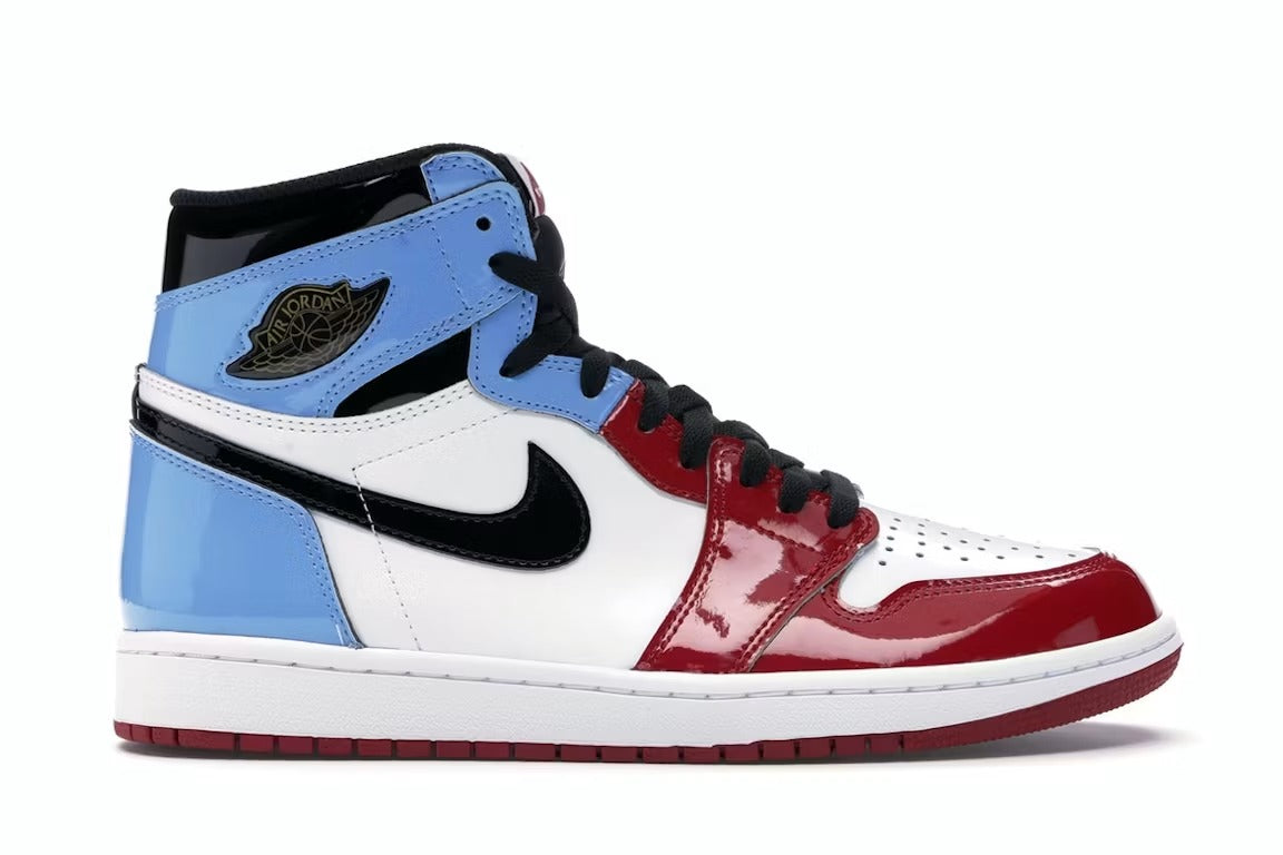 Air Jordan 1 Retro High Fearless UNC Chicago product image 1, provided for visual reference and product detail review