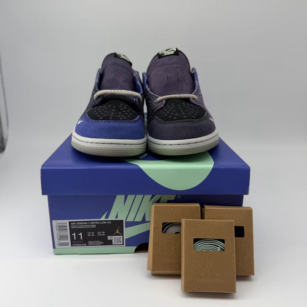 Air Jordan 1 Retro Low OG Zion Williamson Voodoo Alternate product image 2, provided for visual reference and product detail