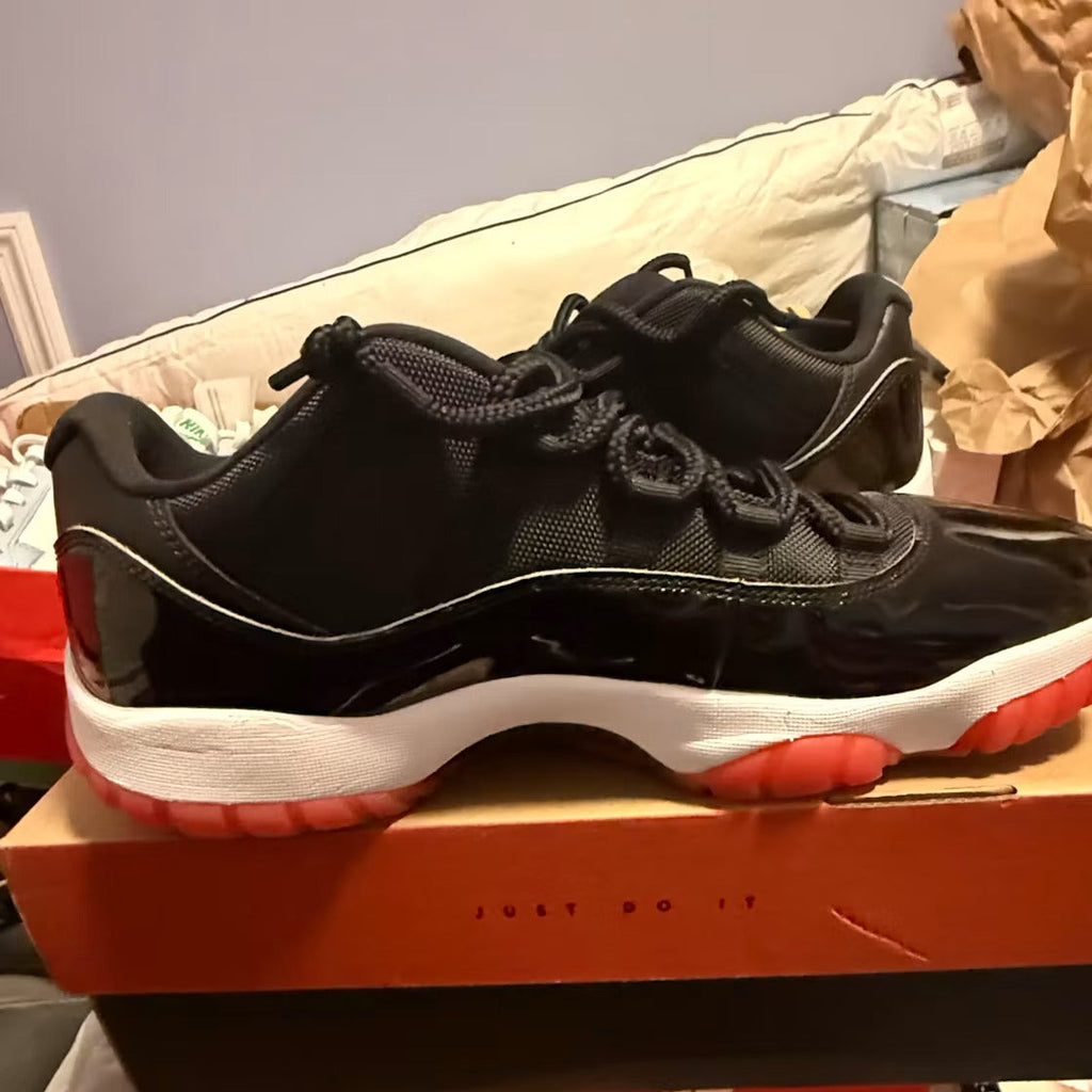 Air Jordan 11 Retro Low Bred (2025) product image 4, provided for visual reference and product detail review