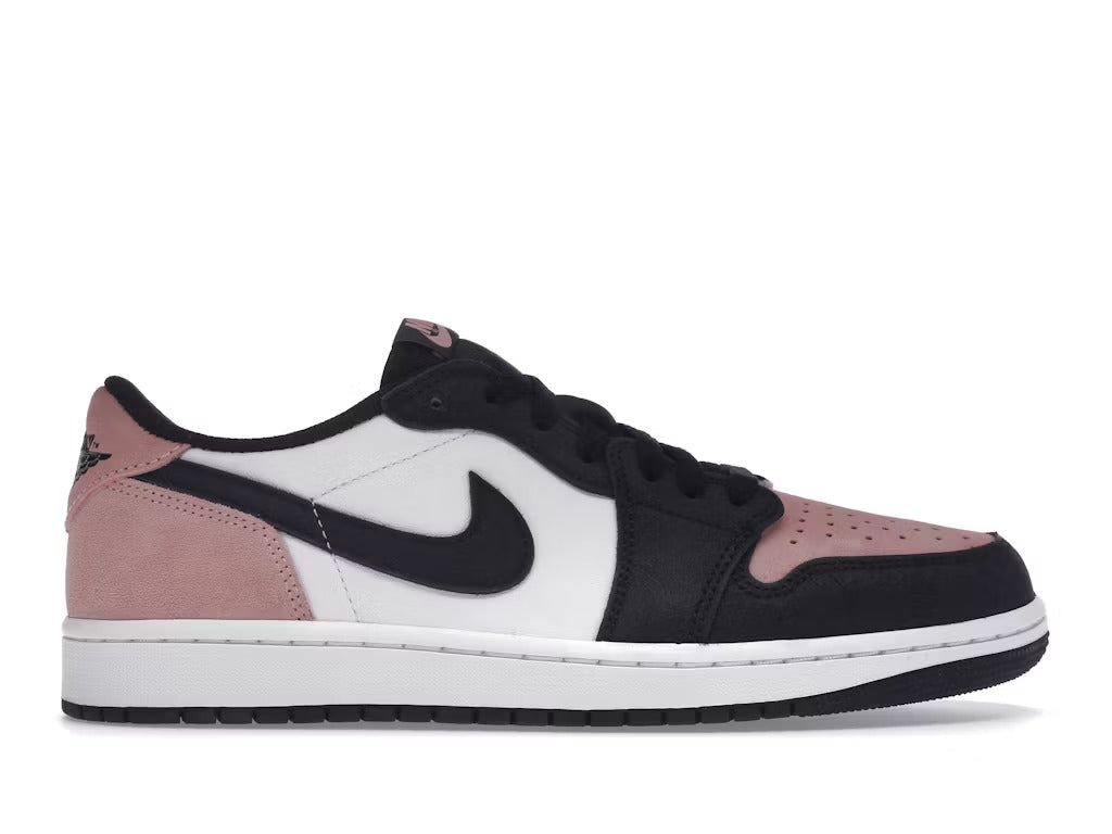 Air Jordan 1 Low OG Bleached Coral product image 1, provided for visual reference and product detail review