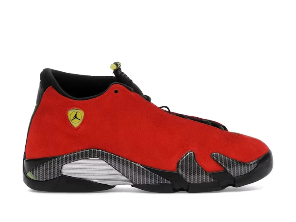 Air Jordan 14 Retro Ferrari (2025) (GS) product image 1, provided for visual reference and product detail review