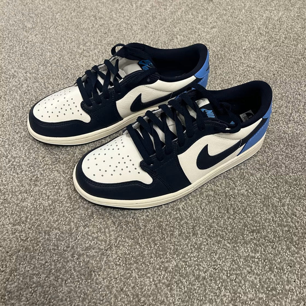 Air Jordan 1 Low OG Obsidian UNC product image 2, provided for visual reference and product detail review