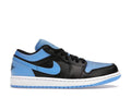 Air Jordan 1 Low Black University Blue product image 1, provided for visual reference and product detail review