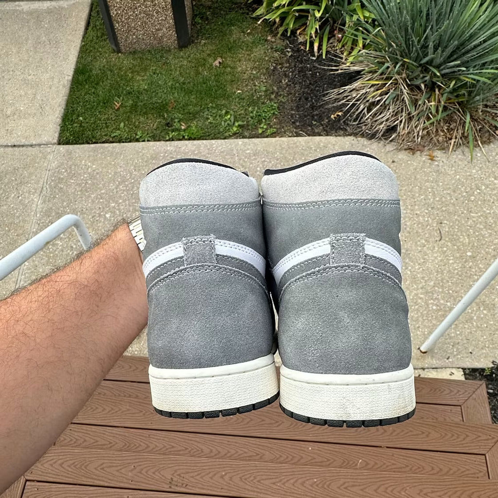 Air Jordan 1 Retro High OG Washed Black product image 3, provided for visual reference and product detail review