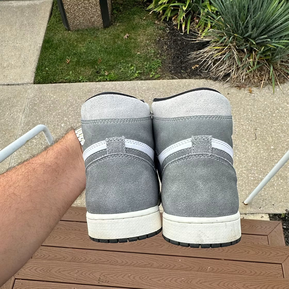 Air Jordan 1 Retro High OG Washed Black product image 3, provided for visual reference and product detail review