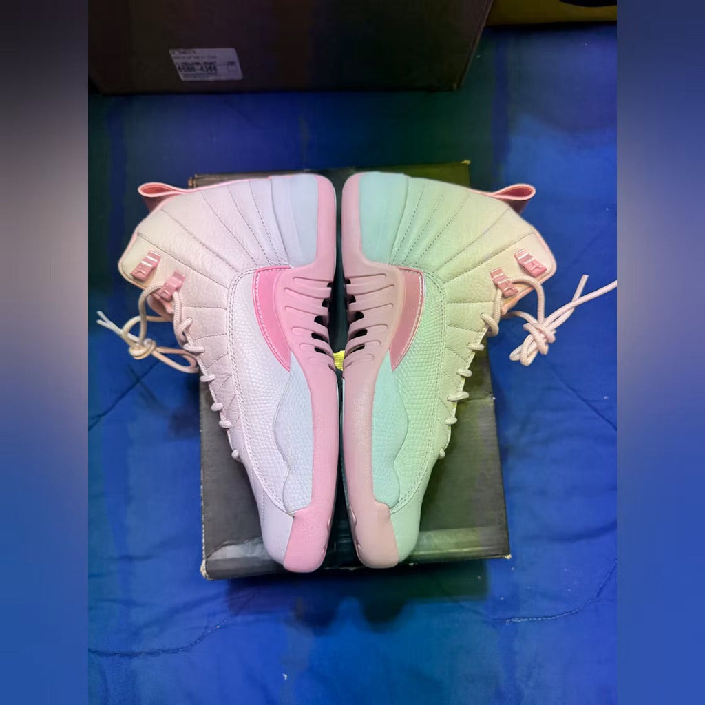 Air Jordan 12 Retro Pearl Pink (GS) product image 3, provided for visual reference and product detail review