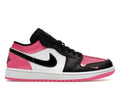 Air Jordan 1 Low SE Black Pinksicle Patent (Women) product image 1, provided for visual reference and product detail review