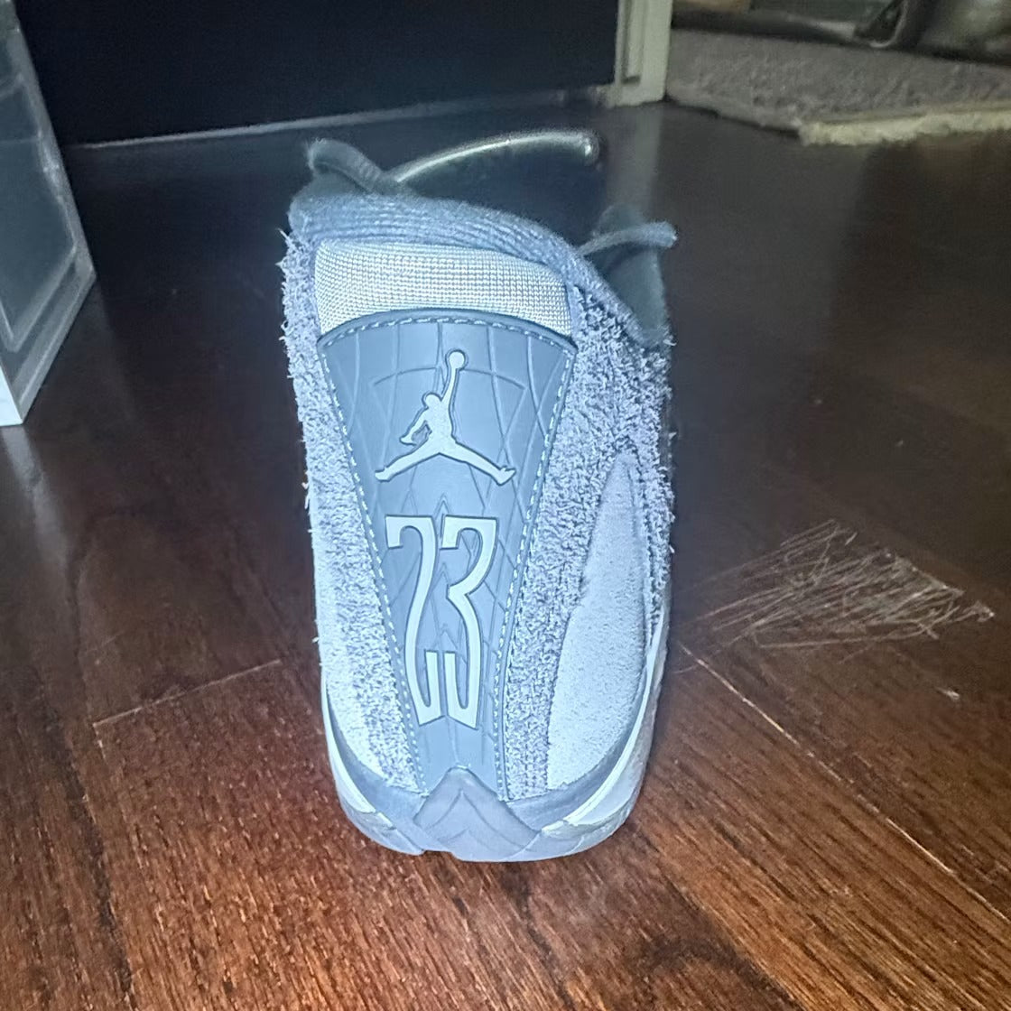 Air Jordan 14 Retro Flint Grey product image 3, provided for visual reference and product detail review