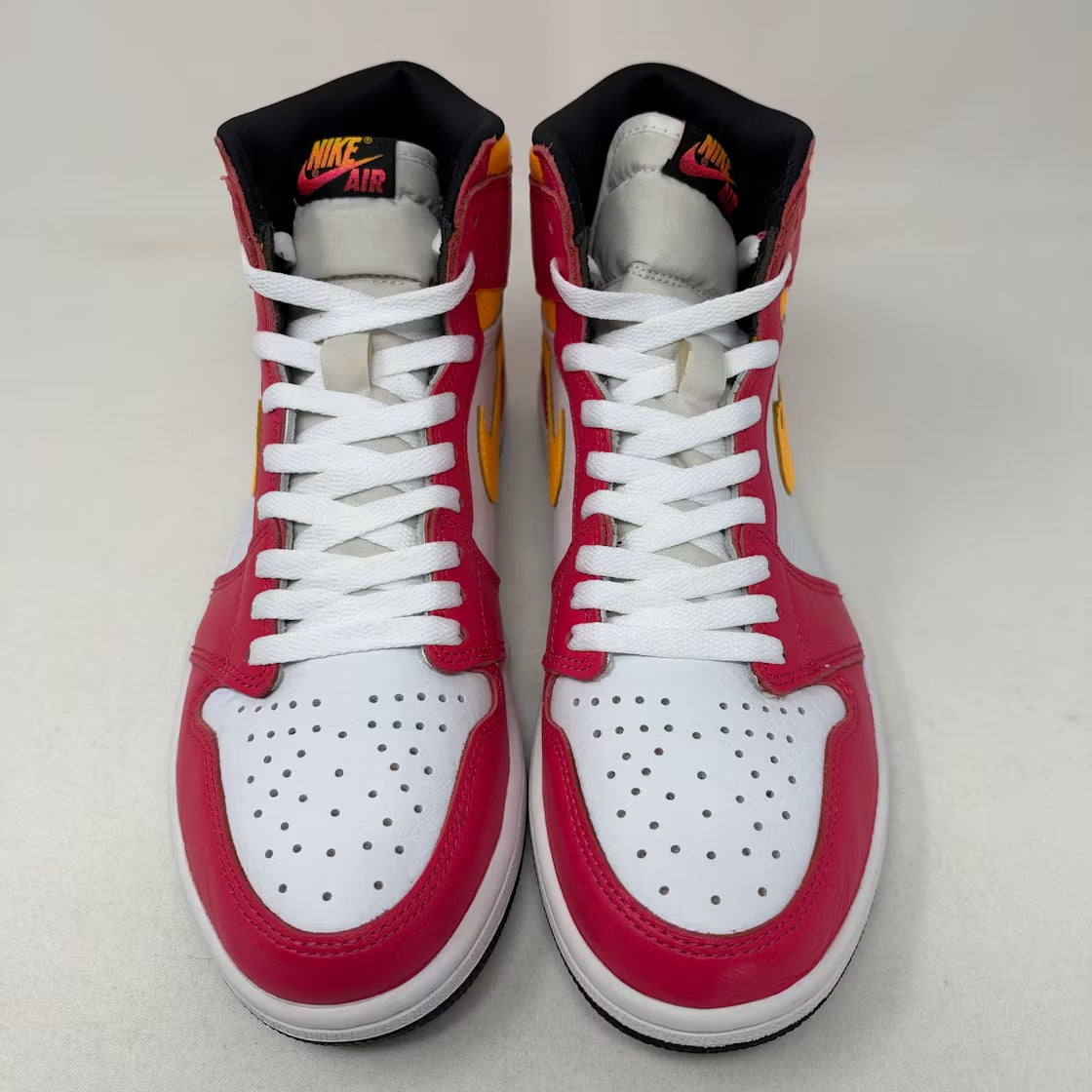 Air Jordan 1 Retro High OG Light Fusion Red product image 5, provided for visual reference and product detail review