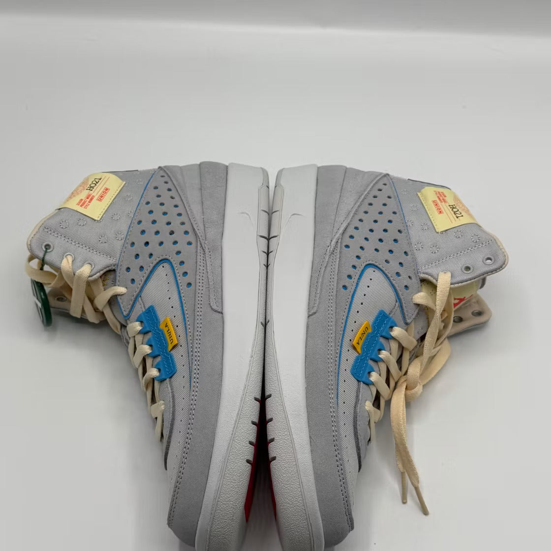 Air Jordan 2 Retro SP Union Grey Fog product image 2, provided for visual reference and product detail review