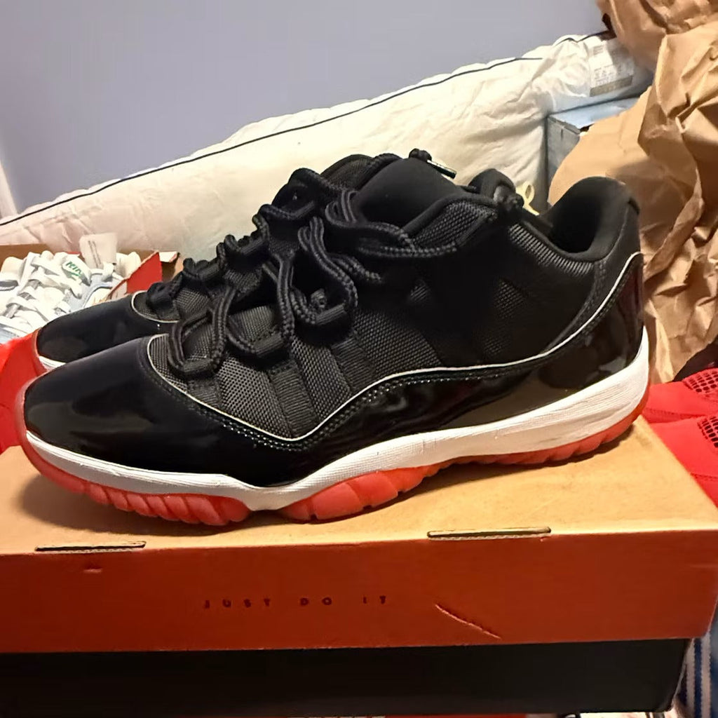 Air Jordan 11 Retro Low Bred (2025) product image 3, provided for visual reference and product detail review