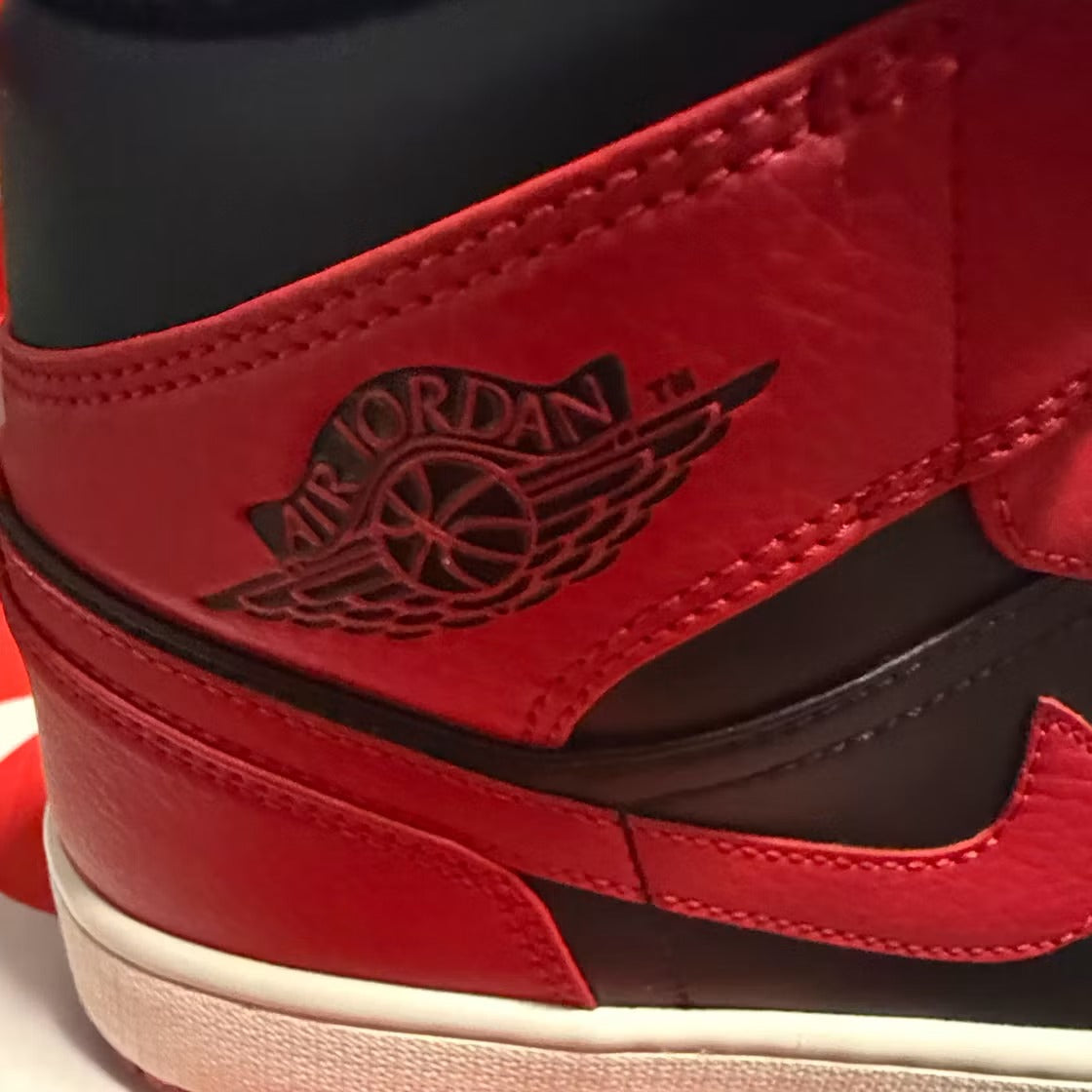 Air Jordan 1 Mid Banned (2020) product image 6, provided for visual reference and product detail review