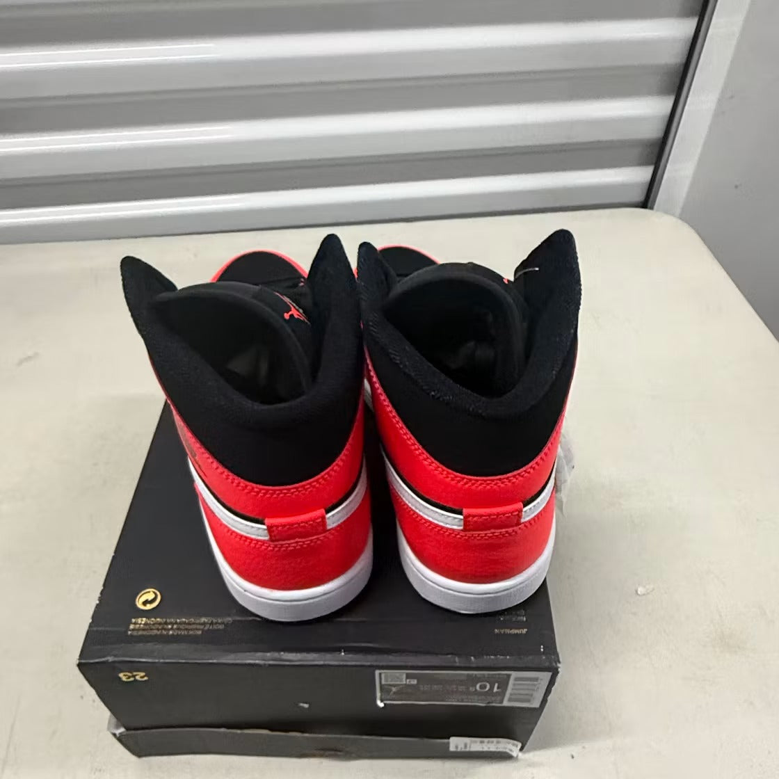 Air Jordan 1 Mid Infrared 23 product image 4, provided for visual reference and product detail review