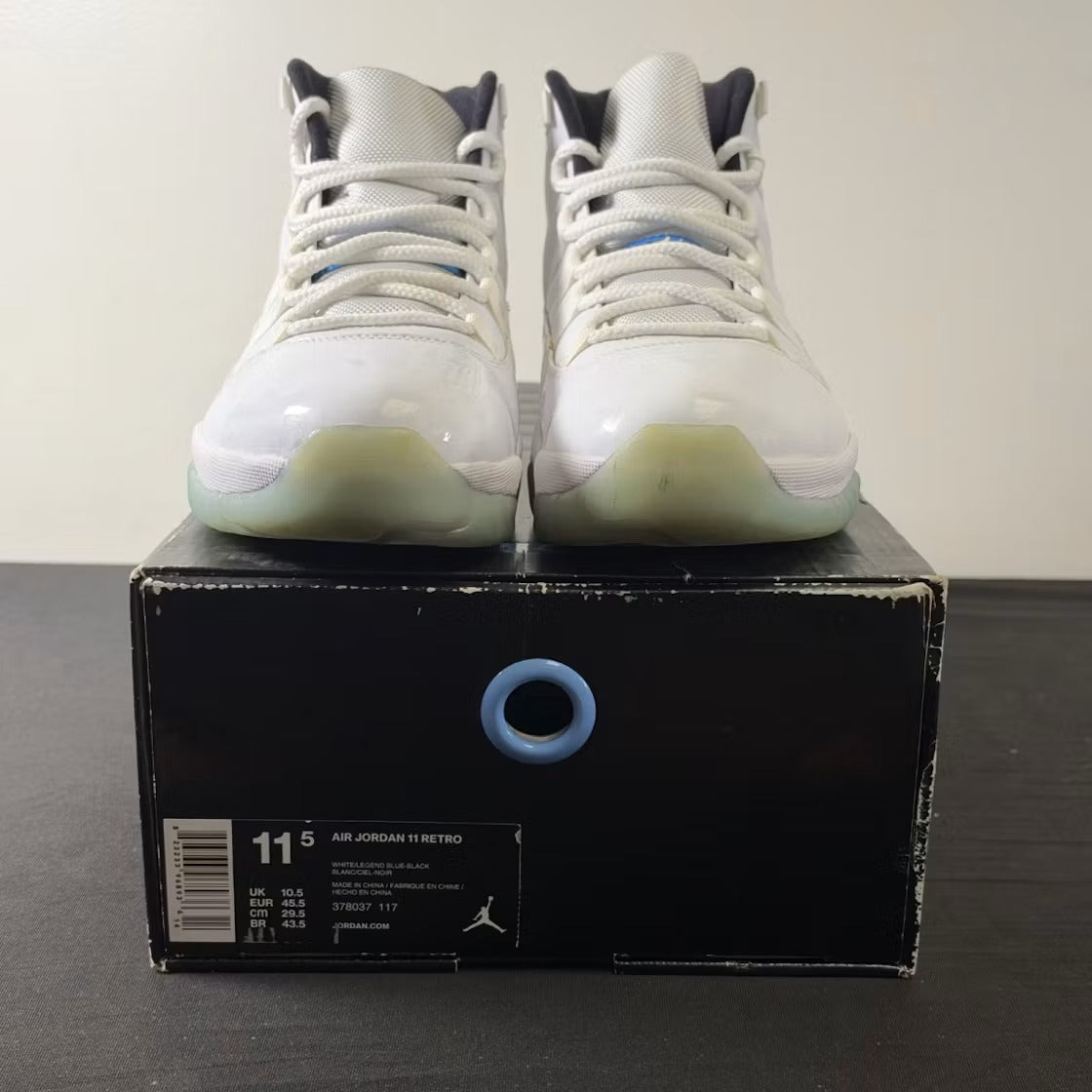 Air Jordan 11 Retro Legend Blue (2014) product image 3, provided for visual reference and product detail review