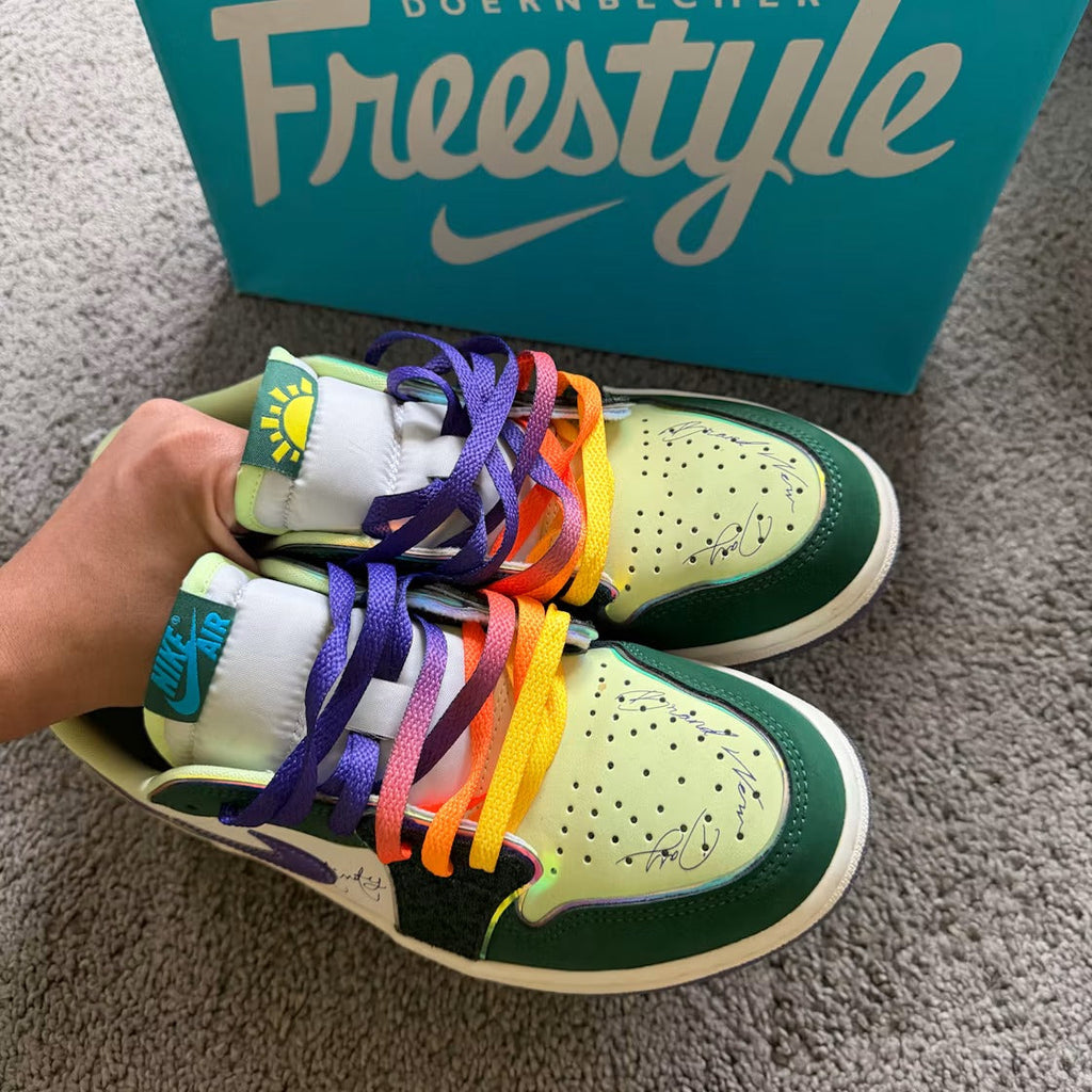 Air Jordan 1 Retro Low OG Doernbecher (2023) product image 4, provided for visual reference and product detail review
