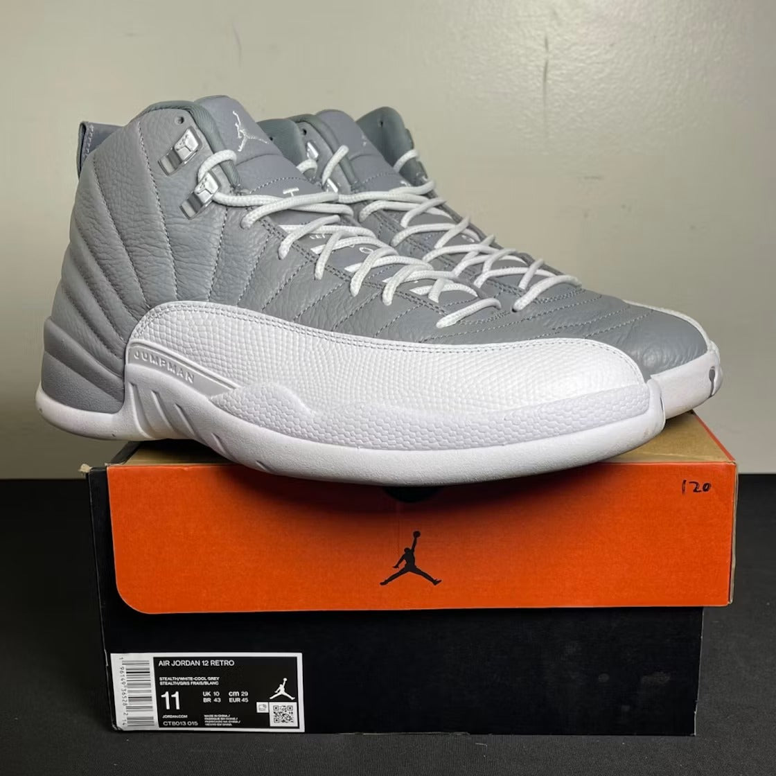 Air Jordan 12 Retro Stealth product image 2, provided for visual reference and product detail review