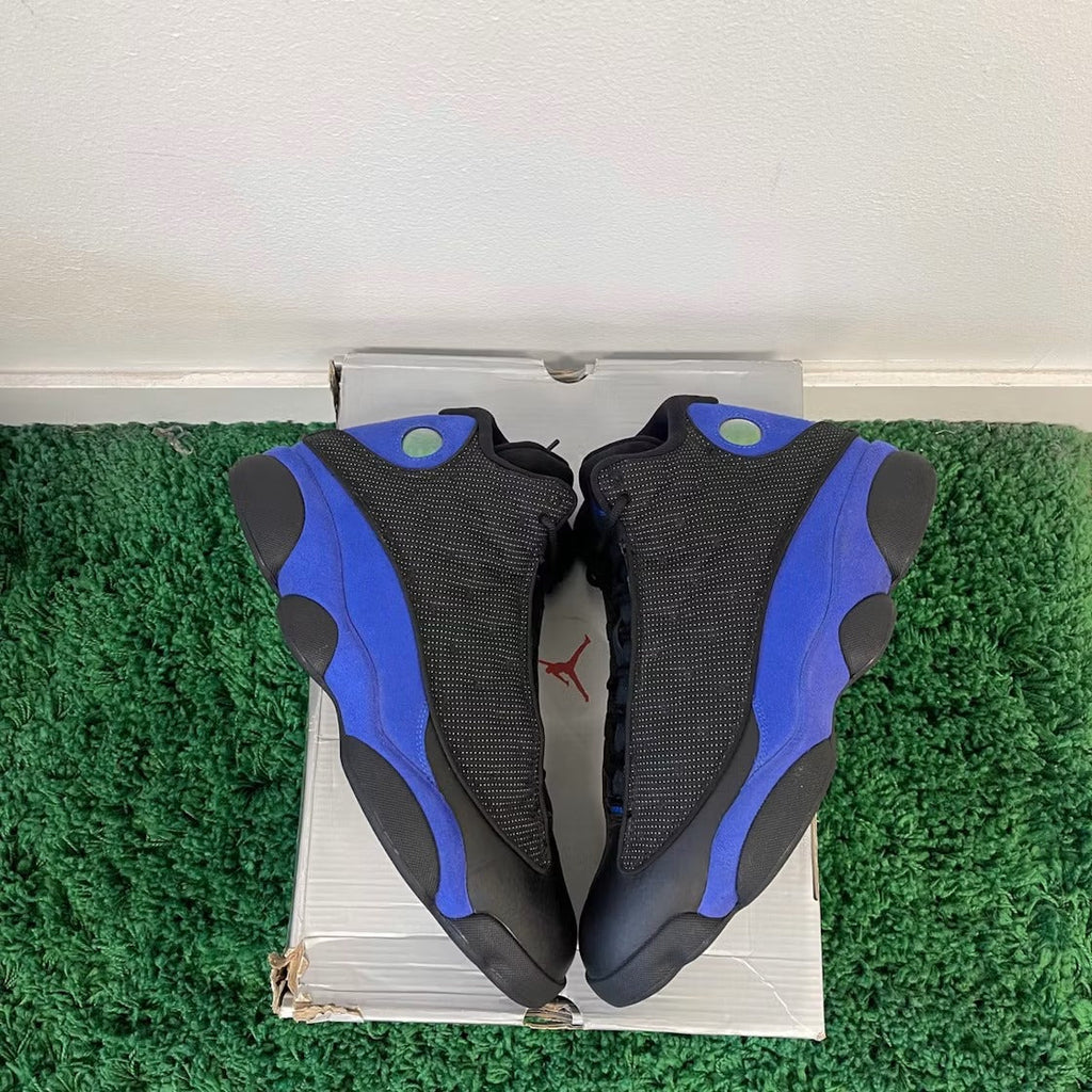 Air Jordan 13 Retro Black Hyper Royal product image 2, provided for visual reference and product detail review