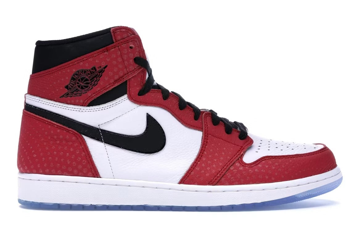 Air Jordan 1 Retro High Spider-Man Origin Story product image 1, provided for visual reference and product detail review