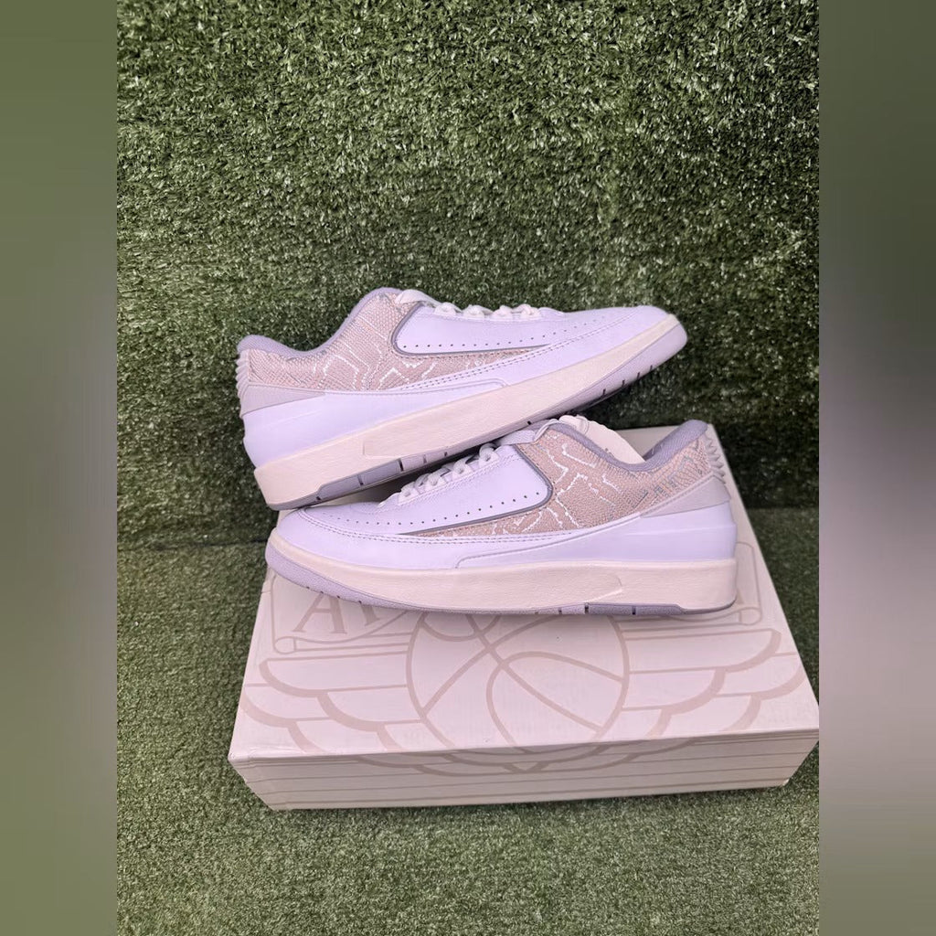 Air Jordan 2 Retro Cement Grey product image 2, provided for visual reference and product detail review