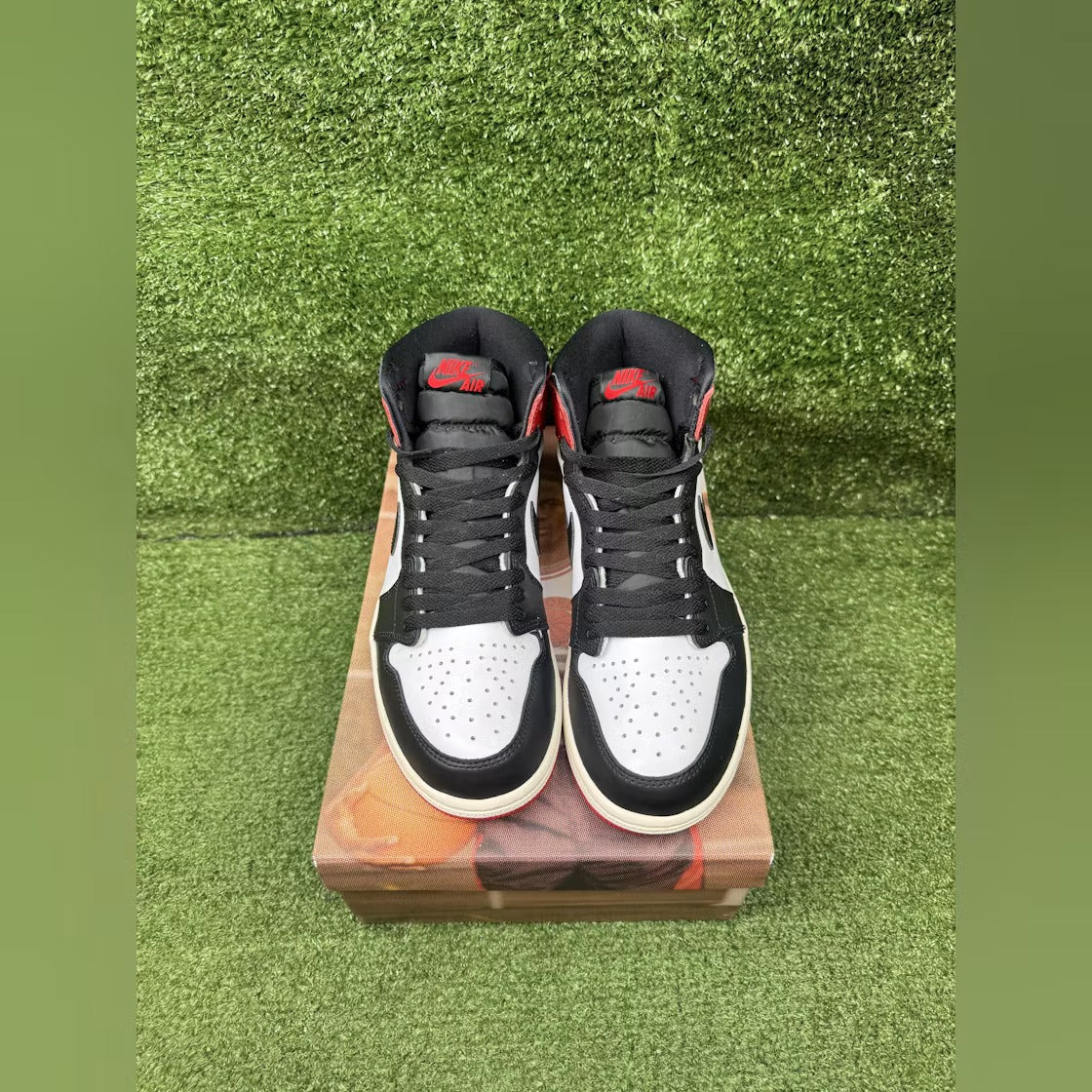 Air Jordan 1 Retro High OG Black Toe Reimagined product image 3, provided for visual reference and product detail review