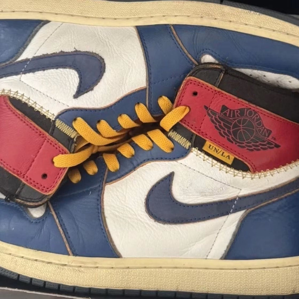 Air Jordan 1 Retro High Union Los Angeles Storm Blue product image 2, provided for visual reference and product detail review
