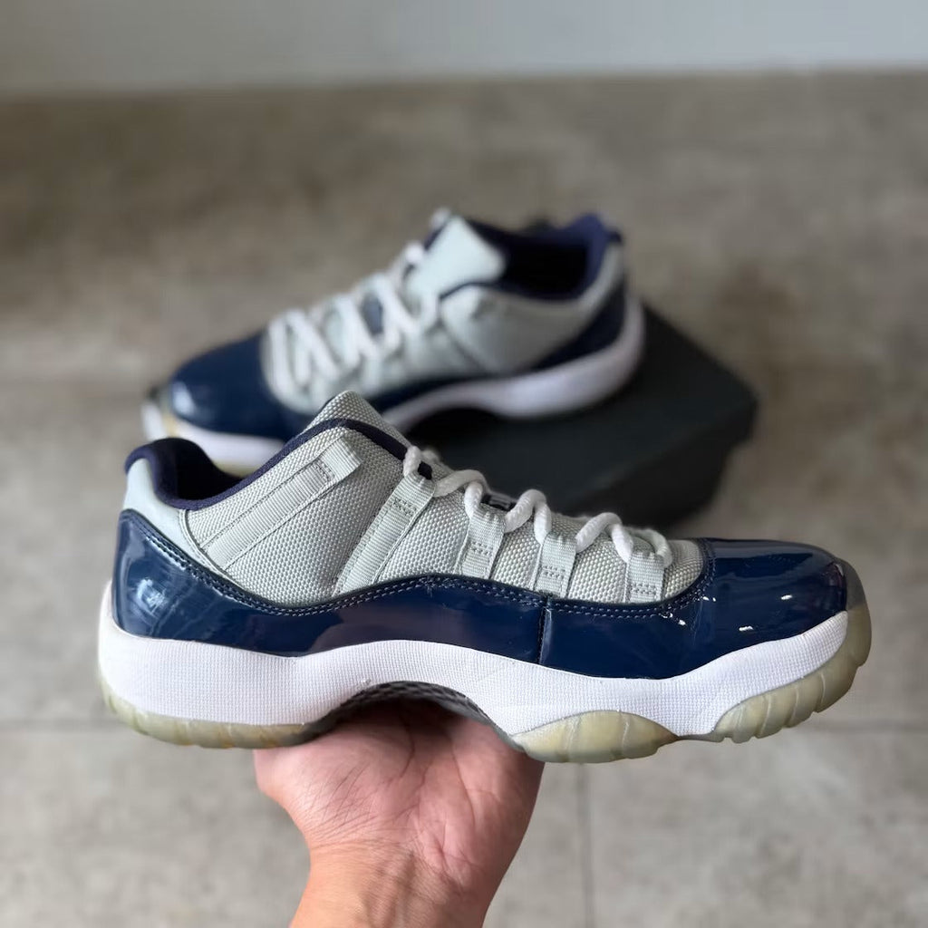 Air Jordan 11 Retro Low Georgetown product image 6, provided for visual reference and product detail review