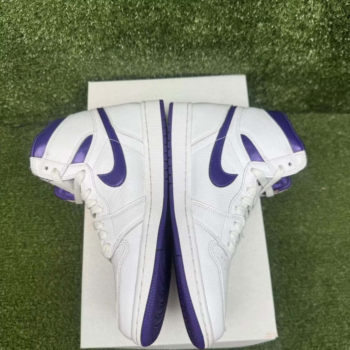 Air Jordan 1 Retro High Court Purple (Women) product image 4, provided for visual reference and product detail review