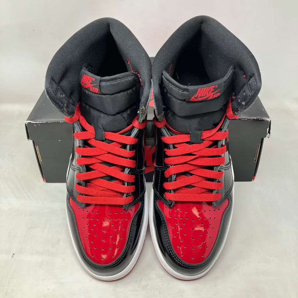 Air Jordan 1 Retro High OG Patent Bred product image 6, provided for visual reference and product detail review