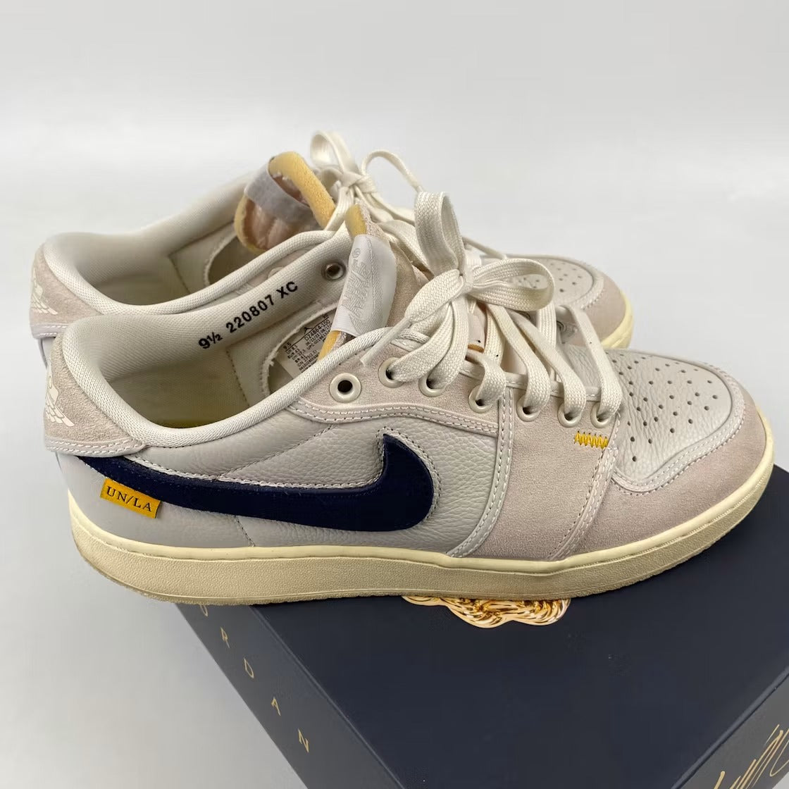 Air Jordan 1 Retro AJKO Low SP Union Sail Leather product image 5, provided for visual reference and product detail review