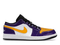 Air Jordan 1 Low SE Lakers product image 1, provided for visual reference and product detail review