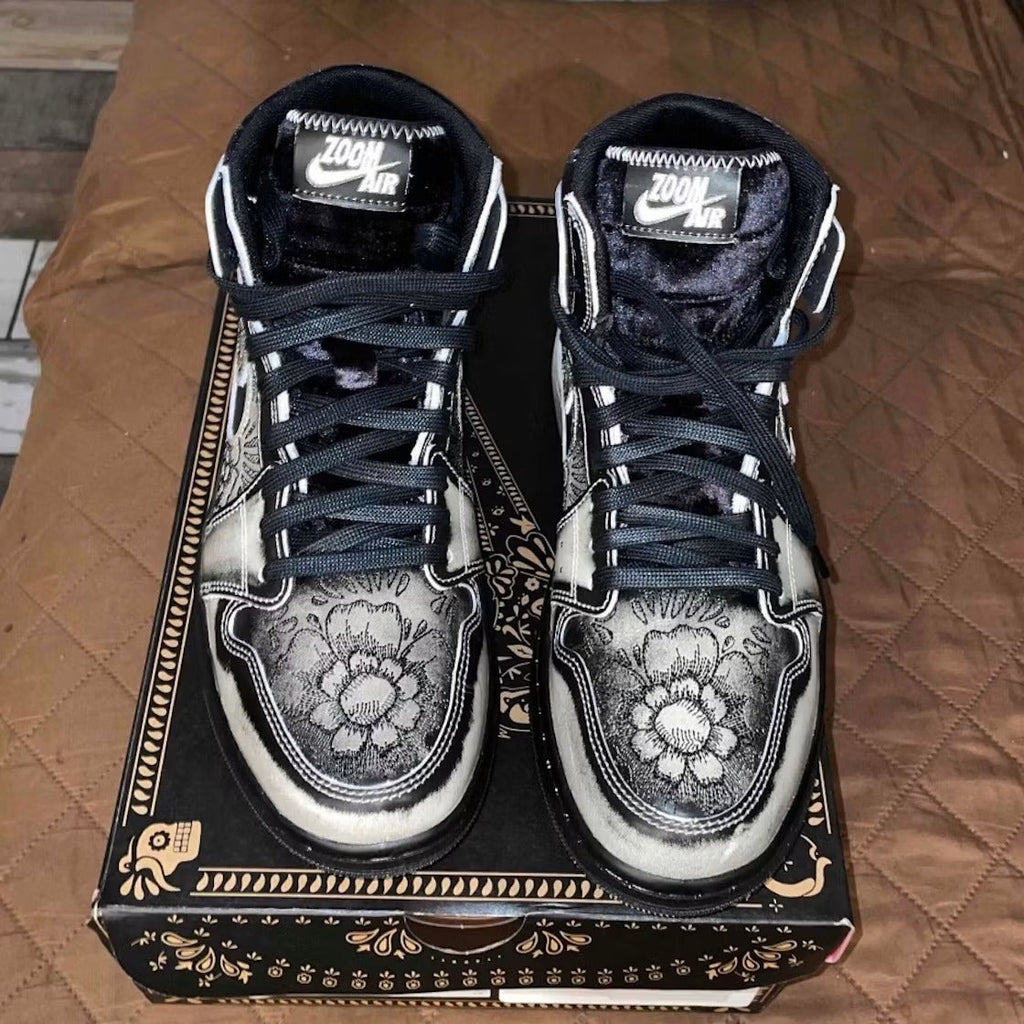 Air Jordan 1 High Zoom Air CMFT 2 Día De Muertos product image 3, provided for visual reference and product detail review