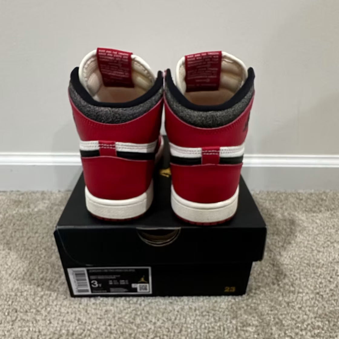 Air Jordan 1 Retro High OG Chicago Lost and Found (PS) product image 5, provided for visual reference and product detail