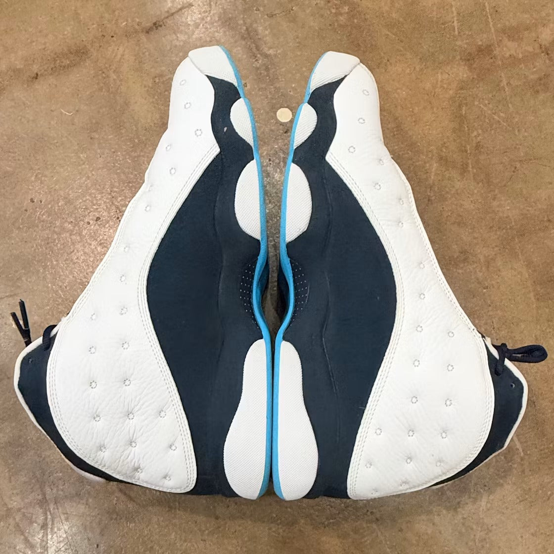 Air Jordan 13 Retro Obsidian Powder Blue White product image 5, provided for visual reference and product detail review