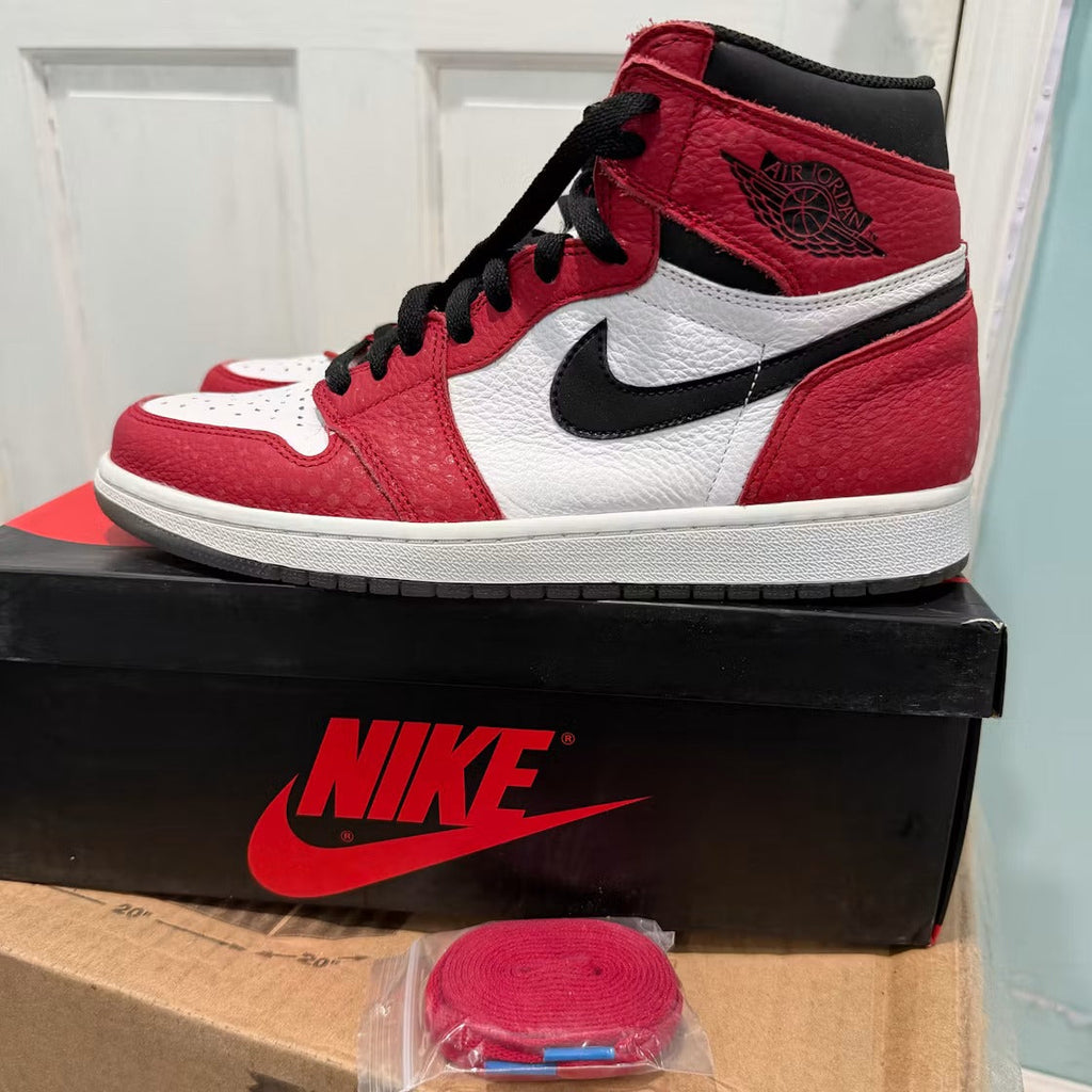 Air Jordan 1 Retro High Spider-Man Origin Story product image 2, provided for visual reference and product detail review