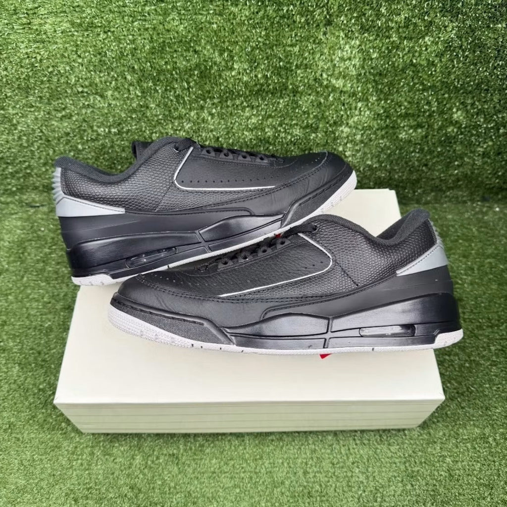 Air Jordan 2/3 Black Metallic Silver product image 2, provided for visual reference and product detail review