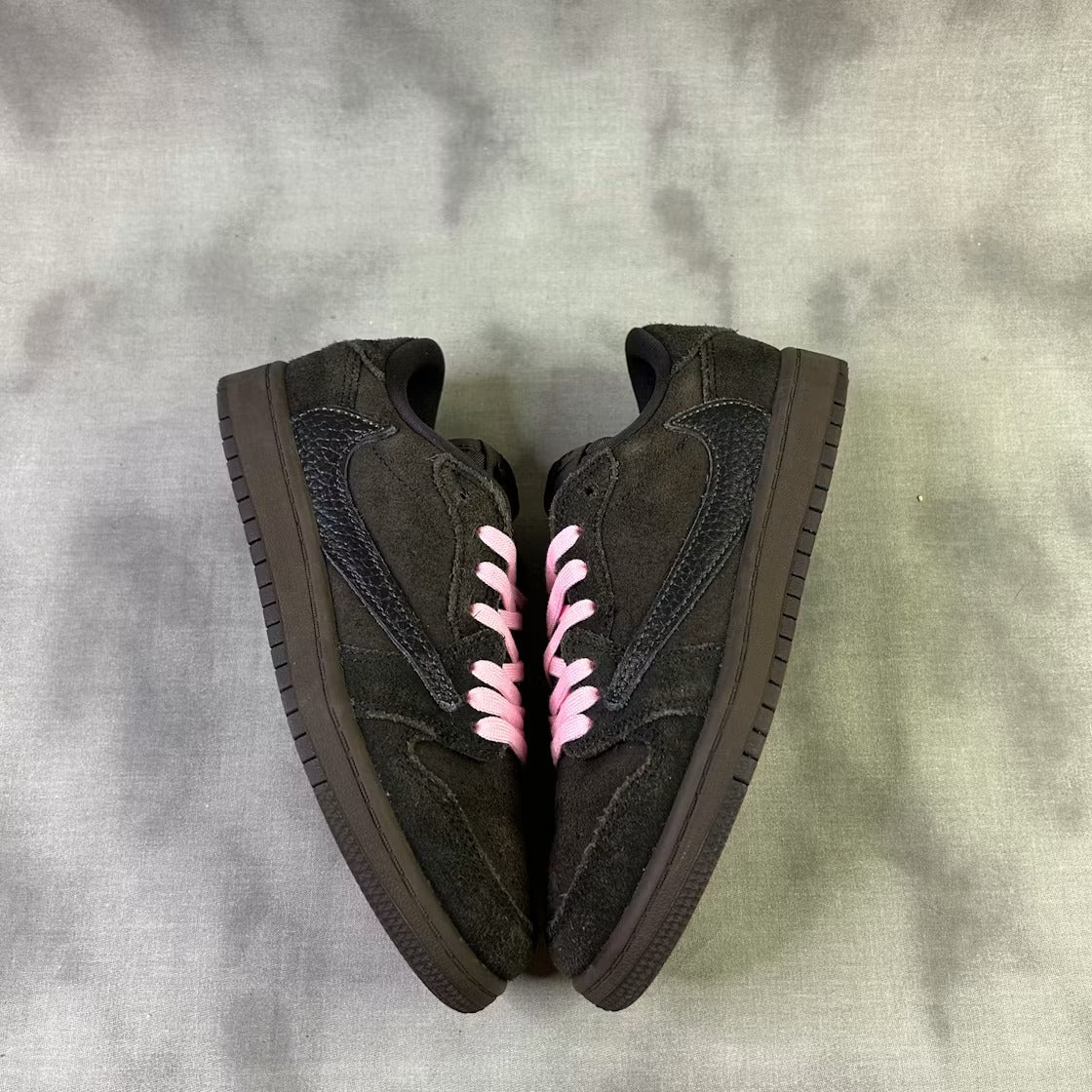 Air Jordan 1 Retro Low OG SP Travis Scott Velvet Brown (PS) product image 2, provided for visual reference and product