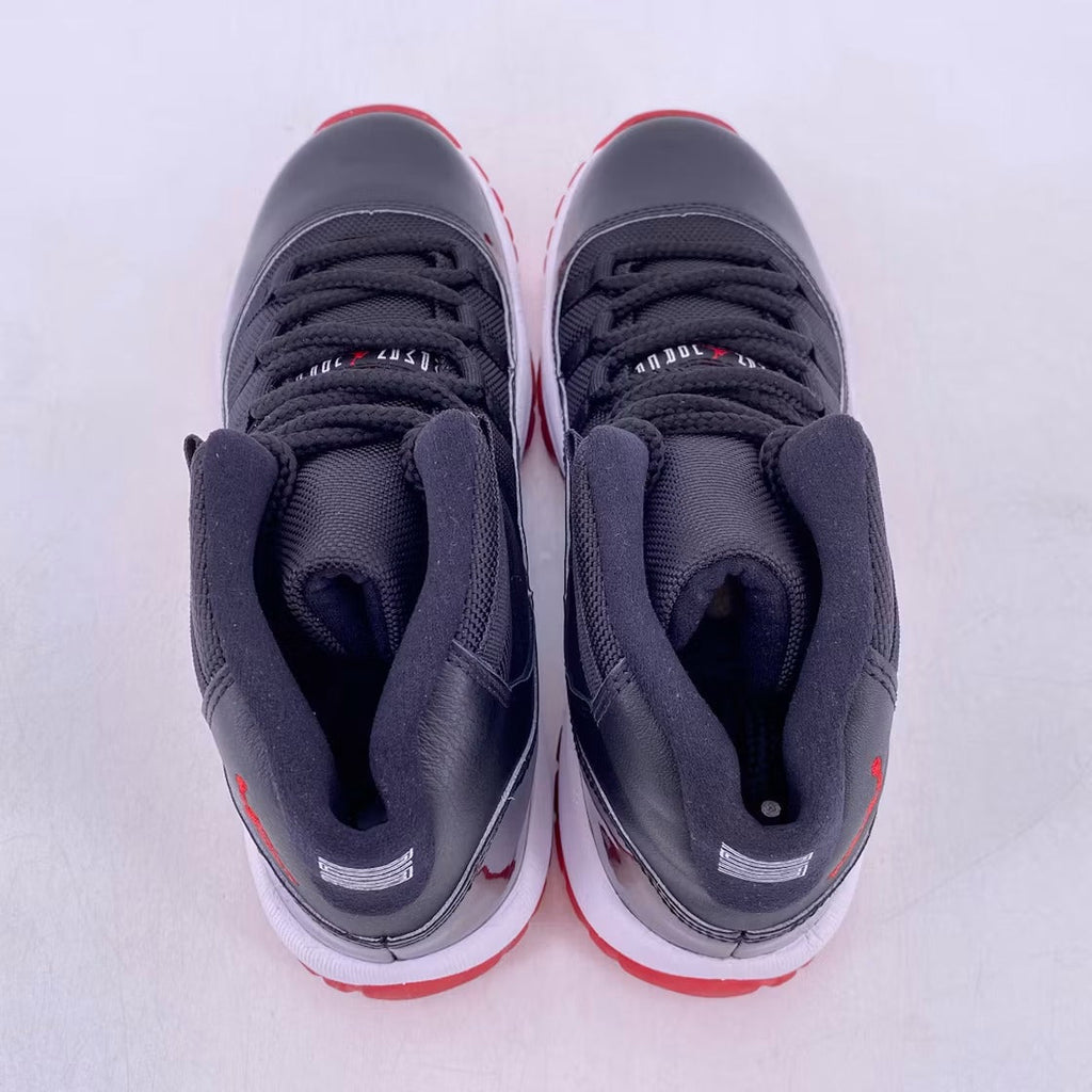 Air Jordan 11 Retro Playoffs Bred (2019) (GS) product image 5, provided for visual reference and product detail review