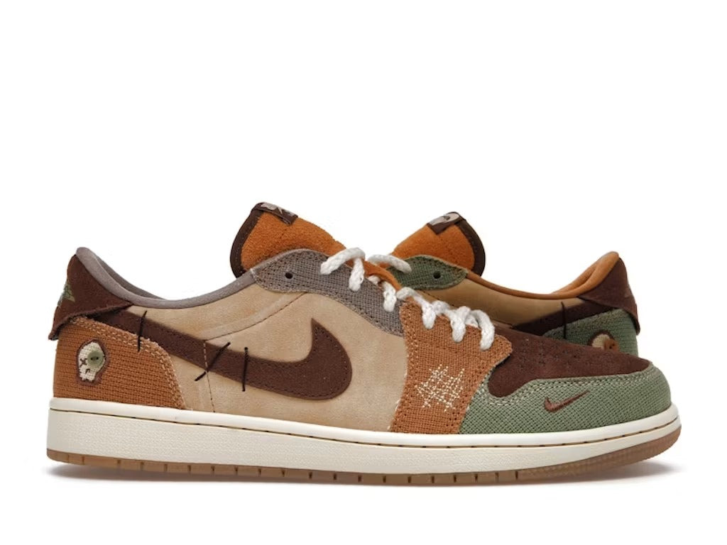 Air Jordan 1 Retro Low OG Zion Williamson Voodoo product image 1, provided for visual reference and product detail review