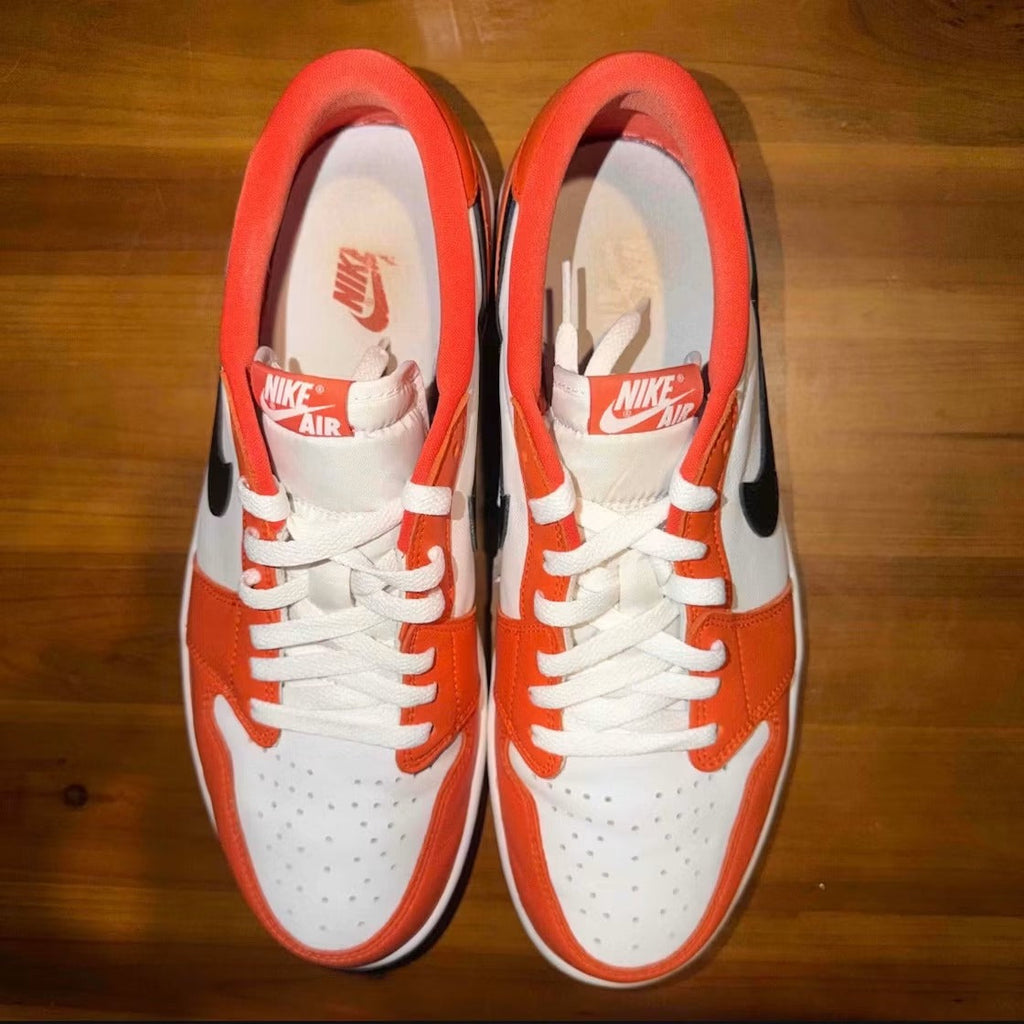 Air Jordan 1 Low Starfish product image 2, provided for visual reference and product detail review