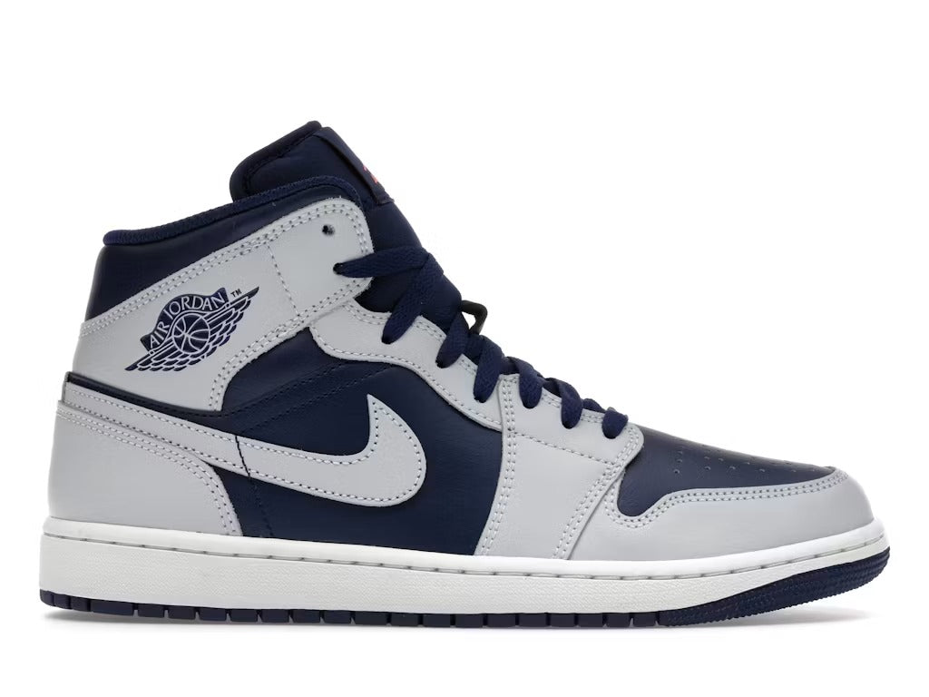 Air Jordan 1 Mid Blue Void product image 1, provided for visual reference and product detail review