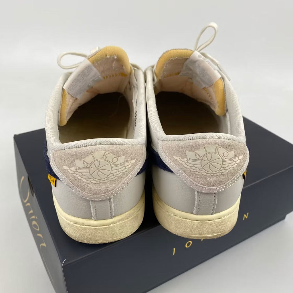 Air Jordan 1 Retro AJKO Low SP Union Sail Leather product image 6, provided for visual reference and product detail review