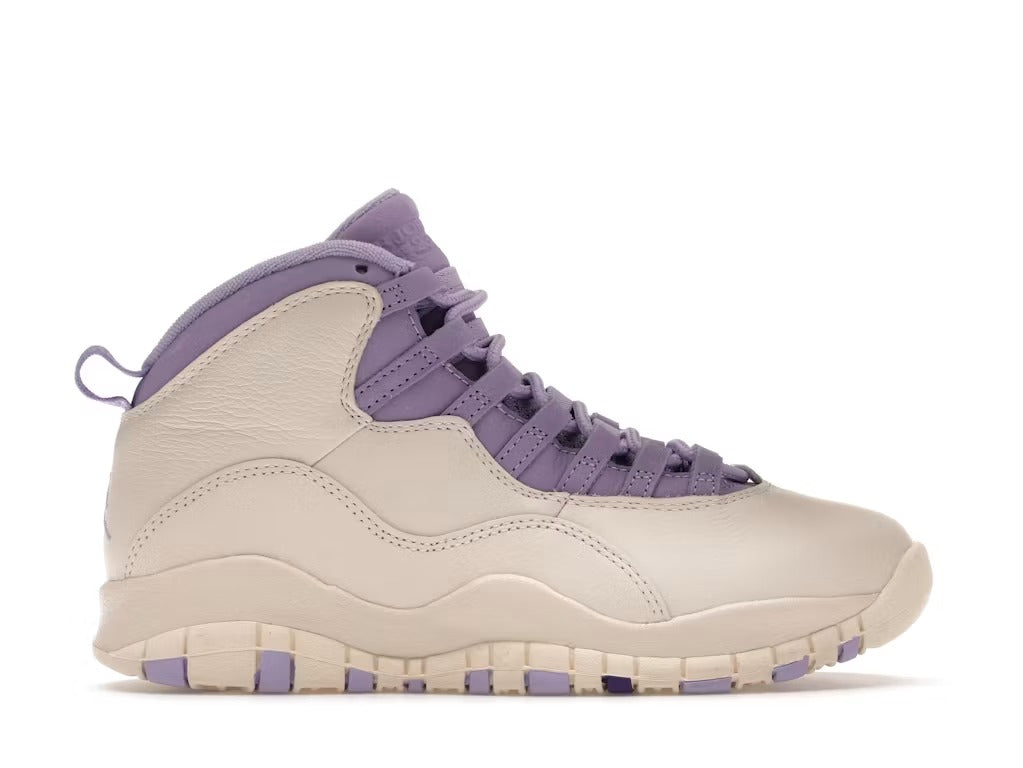 Air Jordan 10 Retro Hydrangeas (Women) product image 1, provided for visual reference and product detail review