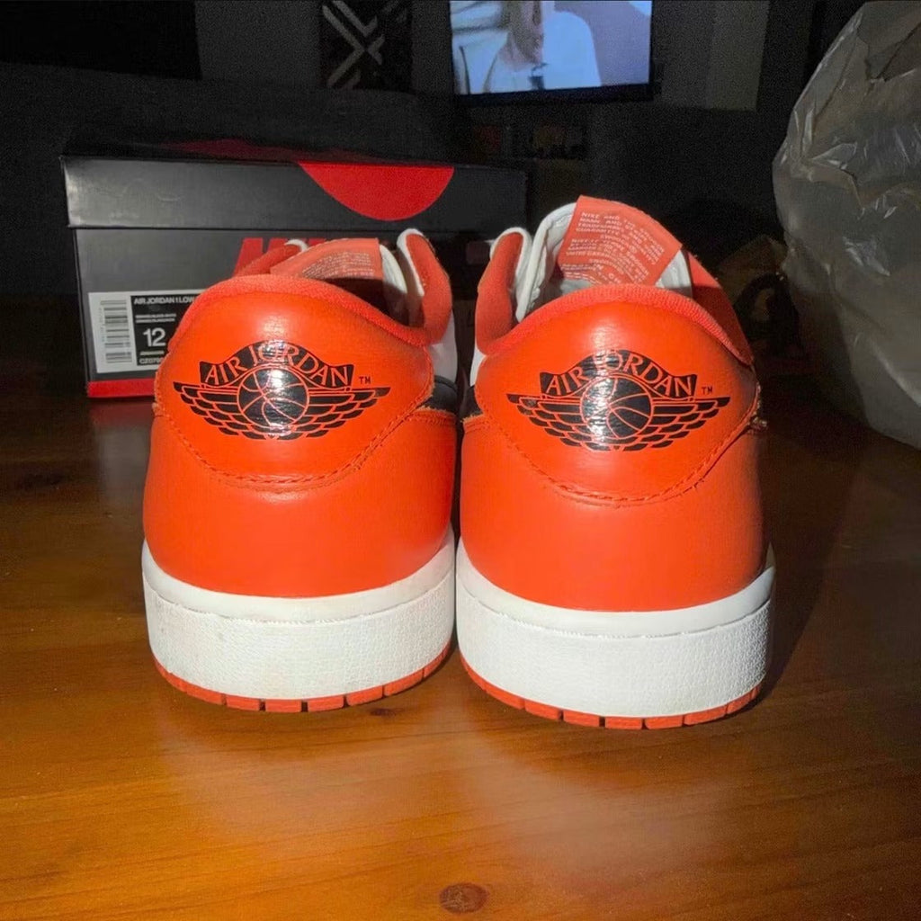Air Jordan 1 Low Starfish product image 3, provided for visual reference and product detail review