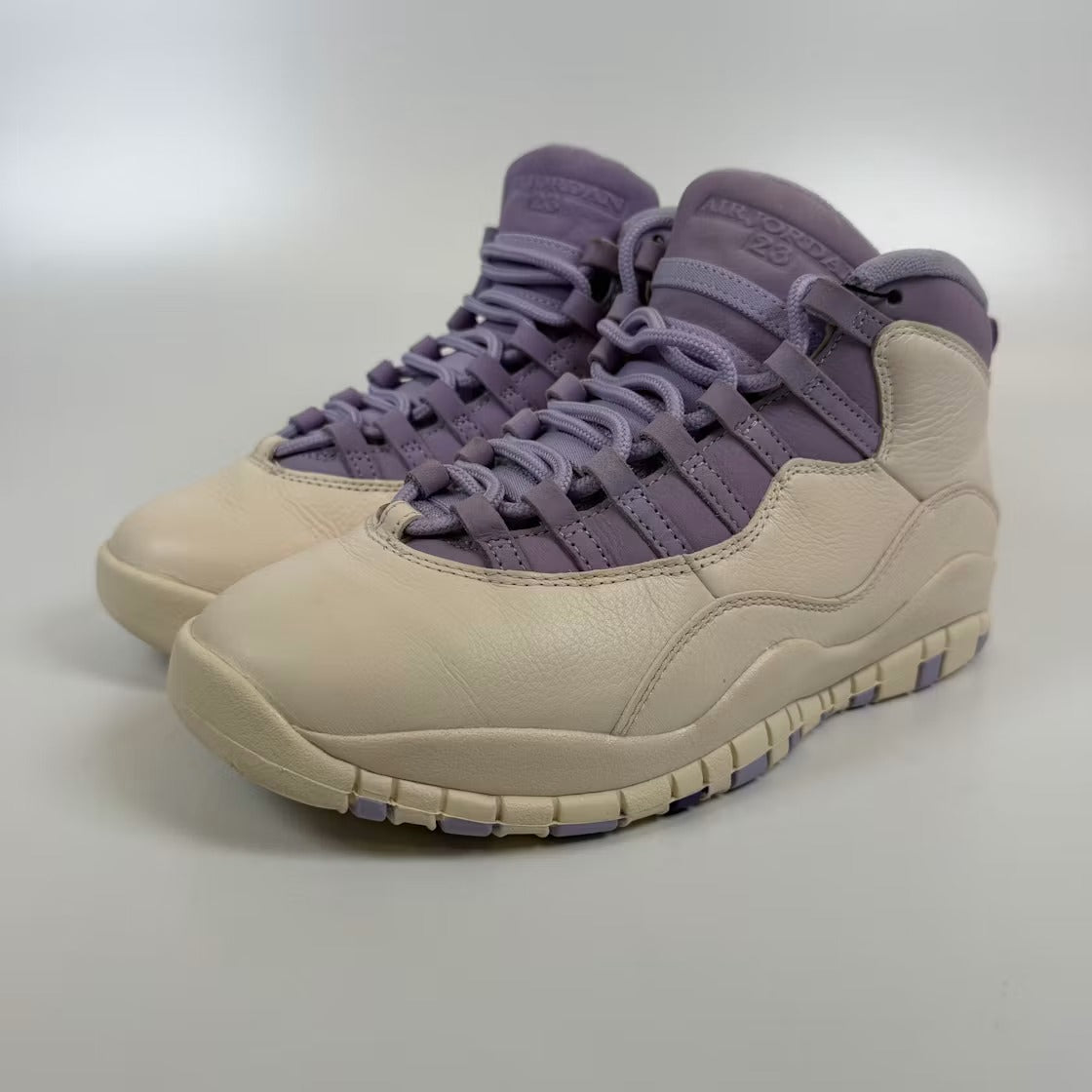 Air Jordan 10 Retro Hydrangeas (Women) product image 2, provided for visual reference and product detail review